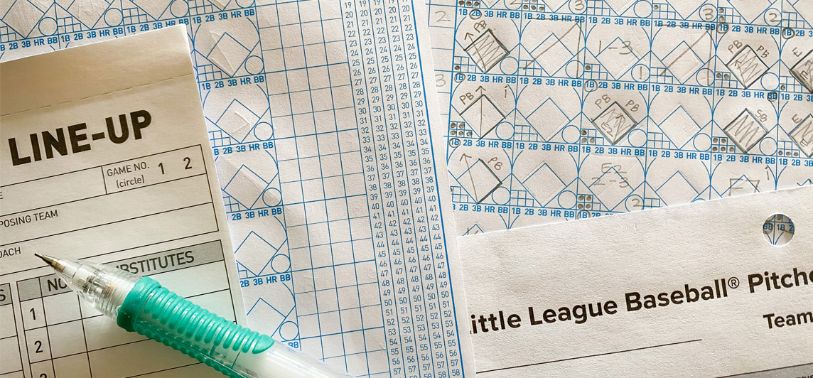 Learn how to keep a scorebook - 3/26